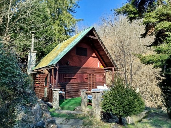 Foto: AMARILLO25 17 - Srubov� podsklepen� chata s baz�nem  