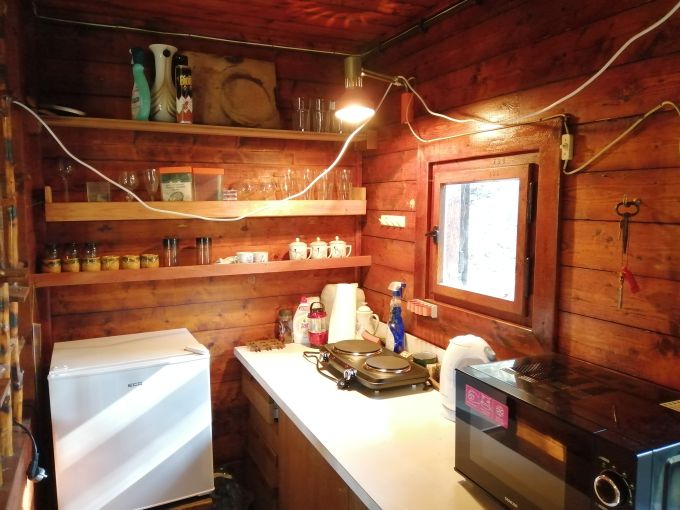 Foto: KP20 06 - Relaxan srubov chata nad ekou Szavou
